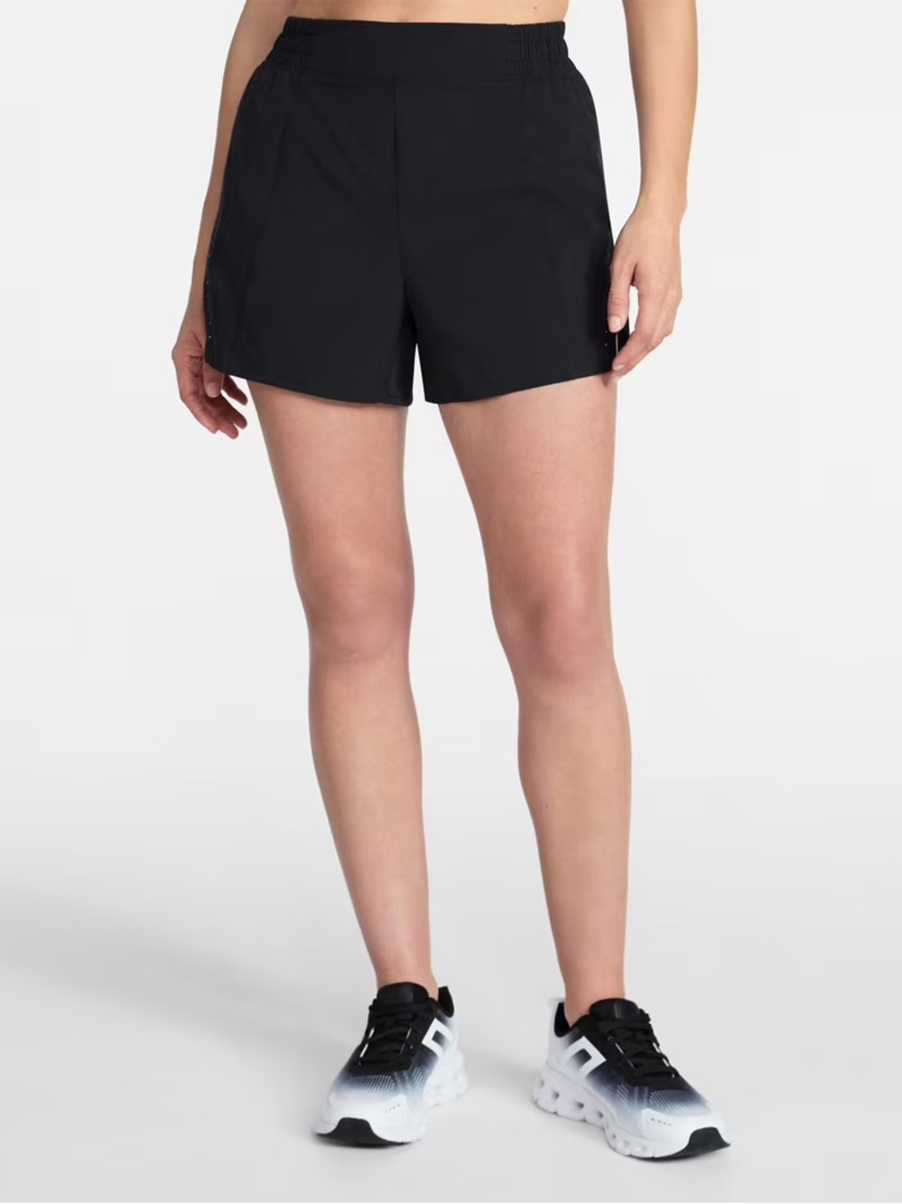 SPANX Black Athletic Short with Elastic Waist 1195